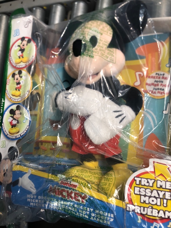 Photo 2 of **DOES NOT WORK**
MICKEY MOUSE Hot Diggity Dance Mickey Feature Plush Stuffed Animal, 