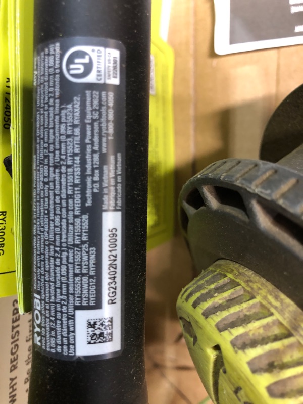 Photo 3 of RYOBI 40-Volt Lithium-Ion Cordless Attachment Capable String Trimmer 