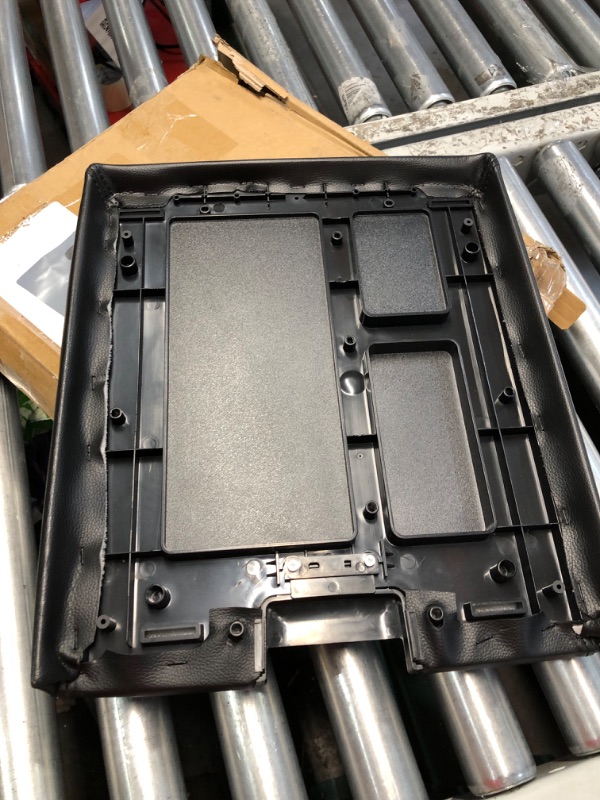 Photo 3 of Center Console Lid Kit with Latch Compatible with 2007-2013 Chevy Tahoe/Avalanche/2008-2014 Silverado/GMC Yukon(XL)/Sierra 1500/2500/3500 Center Console Cover Repair Kit OEM 20864151(Black)