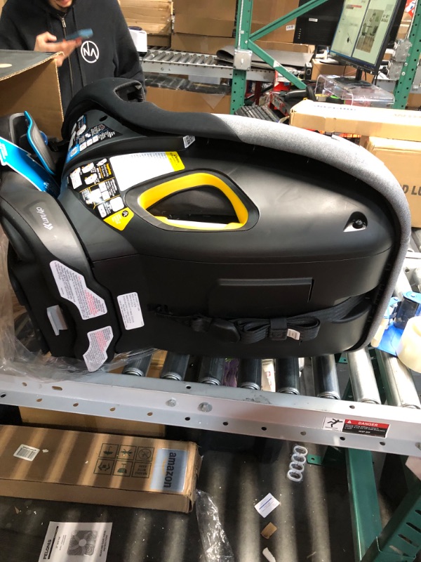 Photo 3 of Baby Jogger City Turn Rotating Convertible Car Seat | Unique Turning Car Seat Rotates for Easy in and Out, Onyx Black
