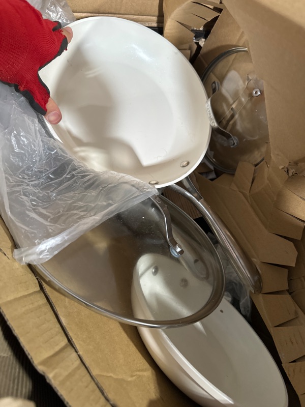 Photo 5 of Gotham Steel 12 Pc Pots and Pans Set Nonstick Cookware Set, 