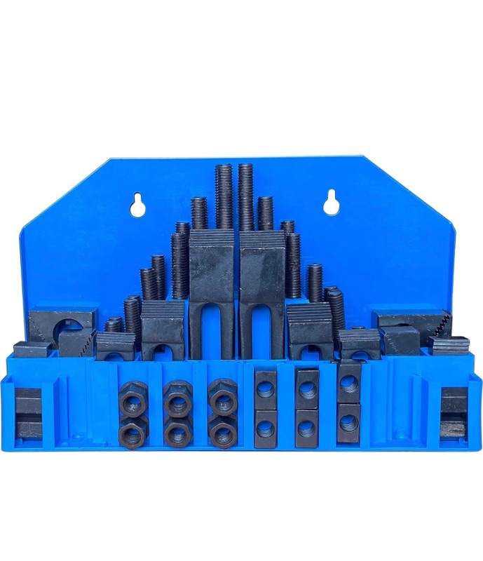 Photo 1 of TEXALAN(R) Hold Down Clamp Clamping Set Kit Bridgeport Mill (5/8" Slot 1/2" Stud)