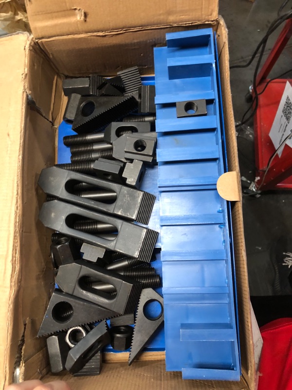 Photo 2 of TEXALAN(R) Hold Down Clamp Clamping Set Kit Bridgeport Mill (5/8" Slot 1/2" Stud)