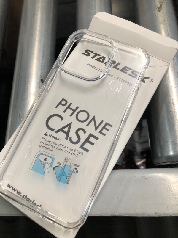 Photo 1 of Designed for iPhone 15 Pro Max Case Clear Non-Yellowing Drop Protection Non-Slip Case for Men and Women - Magsafe Compatible for iPhone 15 promax case 6.7 Inch 2023