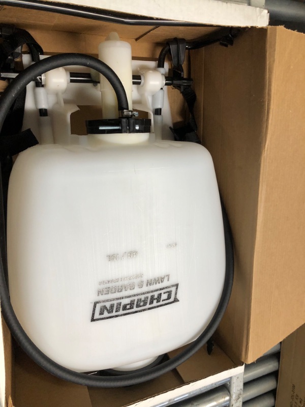 Photo 3 of **MISSING PARTIAL SET** hapin 60114 4-Gallon Poly Backpack Sprayer with 3-Stage Filtration System for Fertilizers, Herbicides, Weed Killers and Pesticides New Design