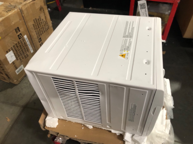 Photo 10 of ***MAJOR DAMAGE - BENT - UNTESTED - SEE COMMENTS***
Keystone KSTHW25B 23,200 Wall Air Conditioner with 16,000 Supplemental Heat and Dehumidifier, 230V, Window AC for Large Rooms up to 1,500 Sq.Ft. with Smart Remote Control, 23200 BTU, Bright White