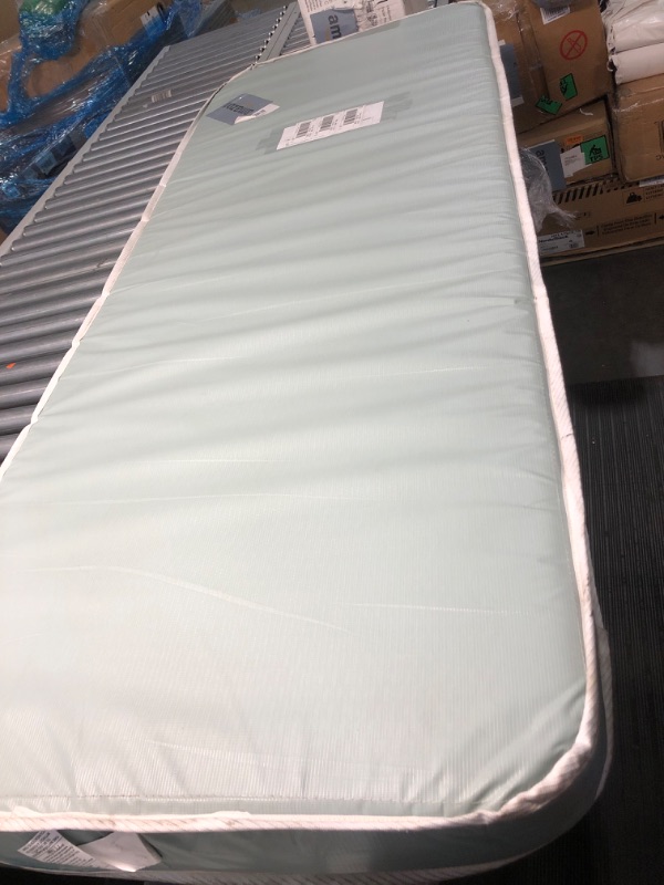 Photo 4 of ***USED - NO PACKAGING - SEE PICTURES***
Greaton, 4-Inch High-Density Cooling Gel Memory Foam RV Mattress Replacement, Medium Firm, Good for Trailers, Camper Vans, Sofa Bed and Other Furniture Application, 75" x 28"