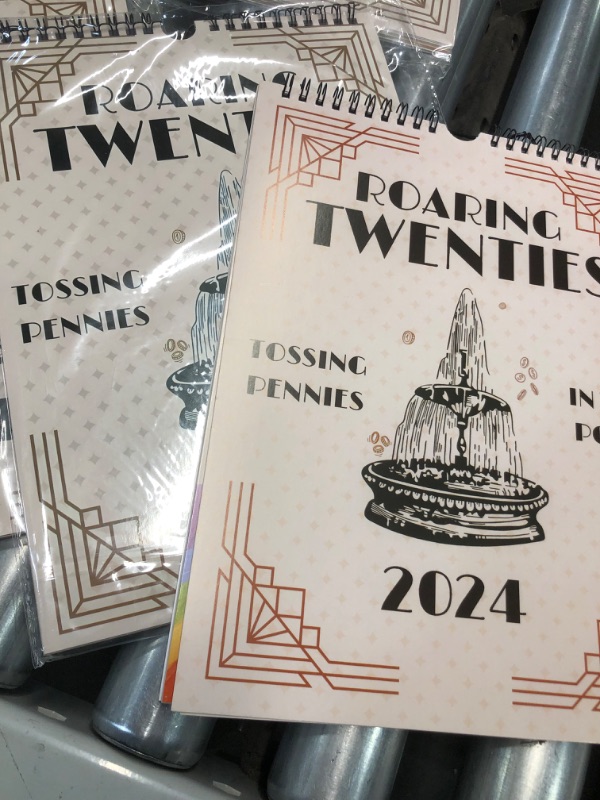 Photo 2 of **NON-REFUNDABLE** 2 PACK
2024 Roaring Twenties Calendar Wall Calendar, 2024 Lyric Calendar TS Roaring Twenties Taylor Calendar, 2024 TS Lyrics 