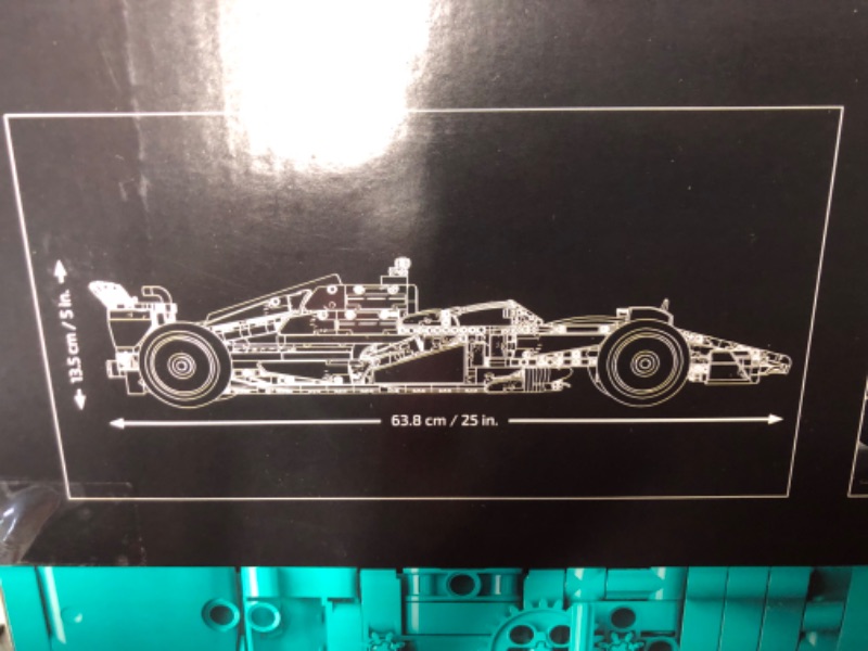 Photo 2 of **FACTORY SEALED***
LEGO Technic Mercedes-AMG F1 W14 E Performance Race Car Building Set, Scale Model Car Gift for Adults, Authentically Detailed Build and Display Model for Home or Office Décor, 42171