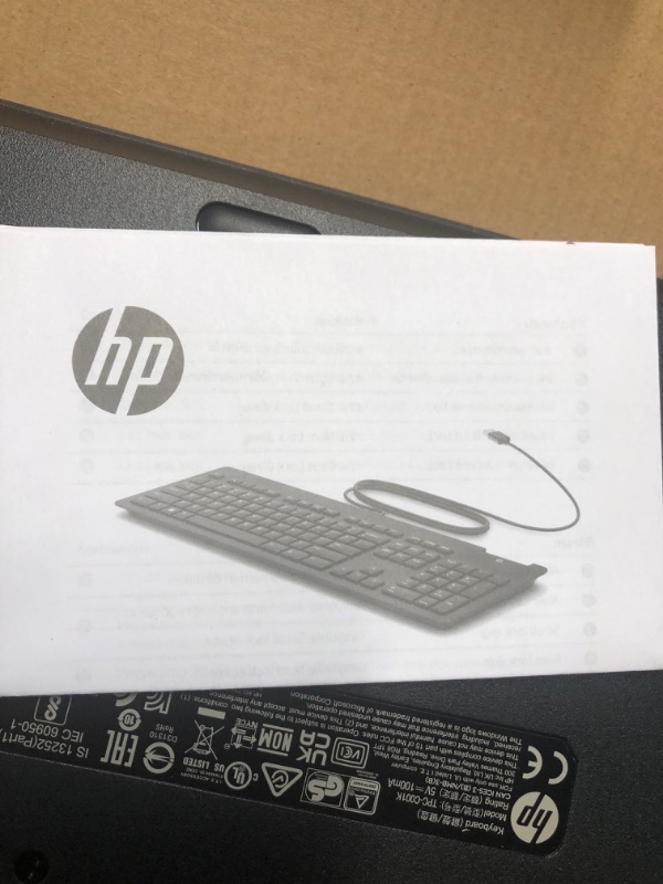 Photo 2 of HP USB Business Slim Smartcard Keyboard