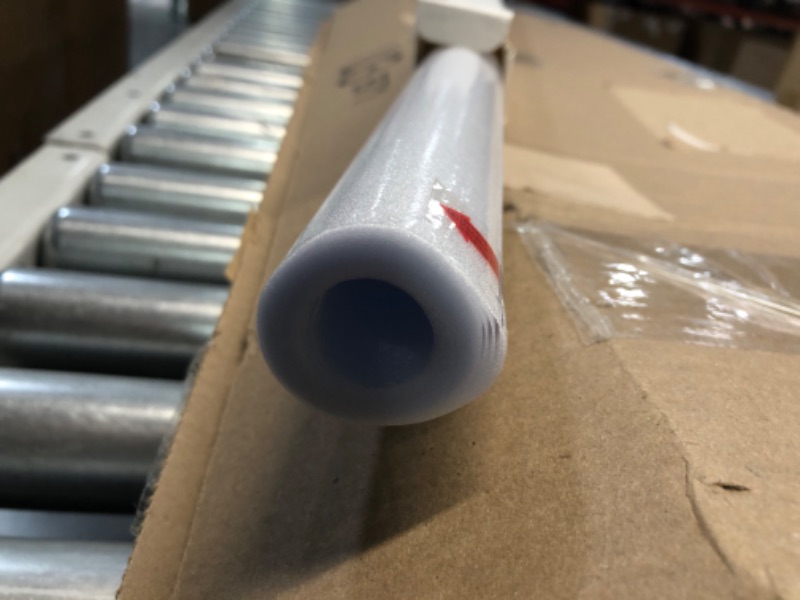 Photo 1 of rabbitgoo Window Privacy Film, Frosted Glass Window Sticker, Opaque Sun Blocking Frosted White, 35.4 x 78.7 inches 