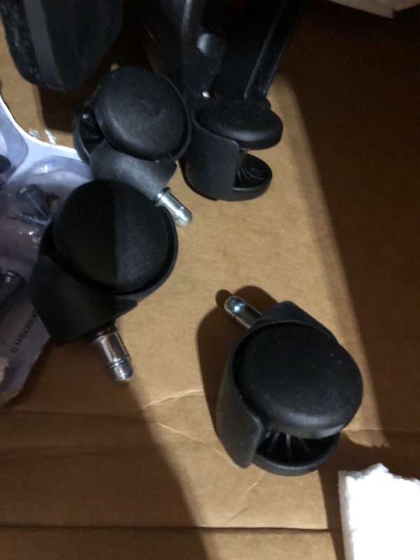 Photo 1 of COMHOMA Computer Desk Chair, Ergonomic Office Chair with Flip-up Armrests Foldable Mesh Task Chair with Wheels 