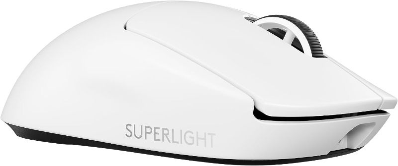 Photo 1 of Logitech G PRO X SUPERLIGHT 2 LIGHTSPEED Wireless Gaming Mouse, 4K Polling, Lightweight,  - White