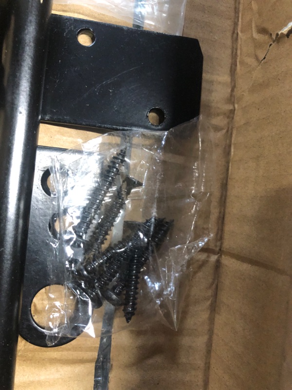 Photo 1 of HOME MASTER HARDWARE 18" Cane Bolt, Heavy Duty Gate Drop Rod, Cane Bolts for Gates, Fence Gate Hardware, Metal