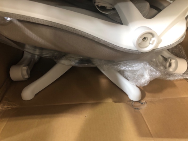 Photo 1 of Office Chair with 350LBS Capacity, Ergonomic Comfort Home Desk Chair, Mid Back Gaming Chair with Wheels Khaki