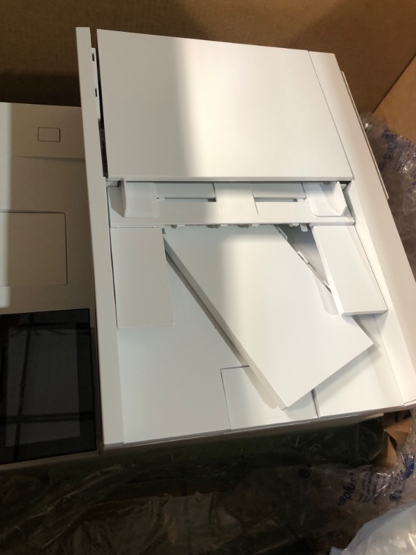 Photo 4 of HP Color LaserJet Pro MFP 4301fdw Wireless Printer, Print, scan, copy, fax, Fast speeds, Easy setup, Mobile printing, Advanced security, Best-for-small teams, white, 16.6 x 17.1 x 15.1 in New version