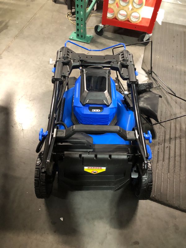 Photo 10 of ***USED - MAJOR DAMAGE - MISSING PARTS - UNTESTED - SEE COMMENTS***
Kobalt Gen4 40-volt 20-in Cordless Self-propelled (Battery and Charger Not Included)