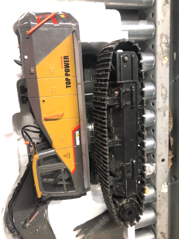 Photo 6 of ***USED - DIRTY - MISSING CHARGER - POWERS ON - UNABLE TO TEST FURTHER***
BNAM Remote Control Excavator Toy 1/14 Scale RC Excavator, 22 Channel Upgrade Full Functional Construction Vehicles Rechargeable RC Truck with Metal Shovel and Lights Sounds Best fo