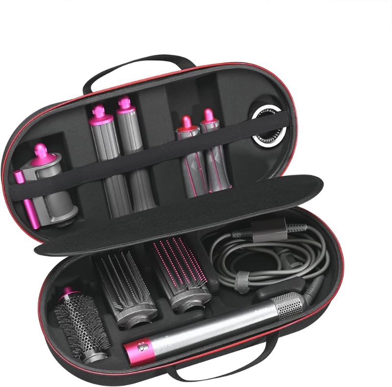 Photo 1 of ***CASE ONLY***
RLSOCO Hard Case for Dyson Airwrap Complete Long/Complete Styler HS01 & New Dyson Airwrap HS05 - Fits 4pcs Long Barrels or Short Barrels - Black (Case Only,Hair Styler is not Included)