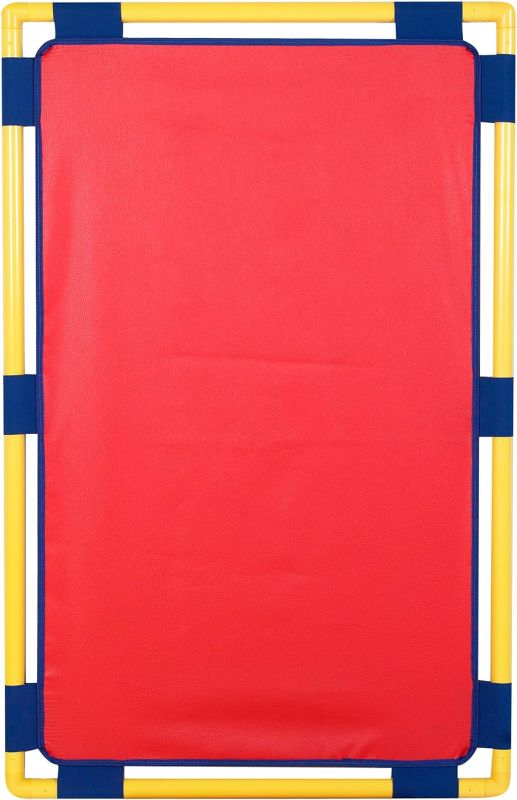 Photo 1 of Children's Factory Rectangle PlayPanel, Kids Room Divider Panel, Classroom Partition, Free-Standing Screen for Daycare or Preschool, Red