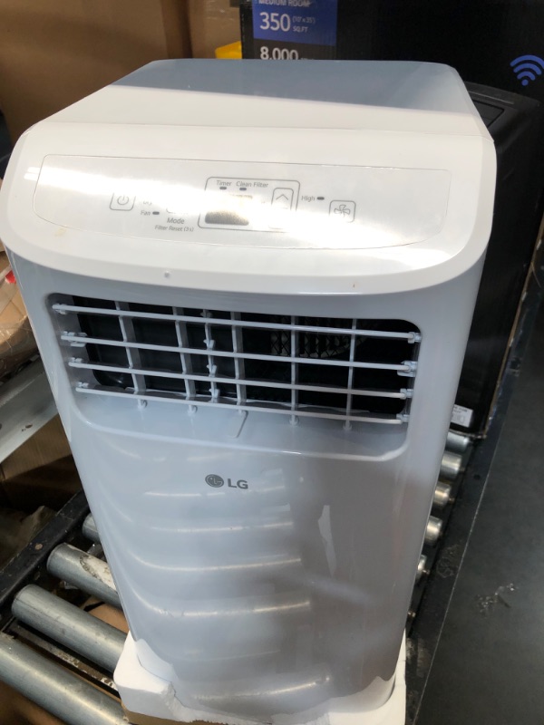 Photo 3 of ***SEE NOTES*** LG LP0624WFR Portable Air Conditioner w/Remote, Cools 250 Sq.Ft, Quiet Operation, 115V, 6,000 BTU (9700 ASHRAE), White White 6,000 BTU (9700 ASHRAE)