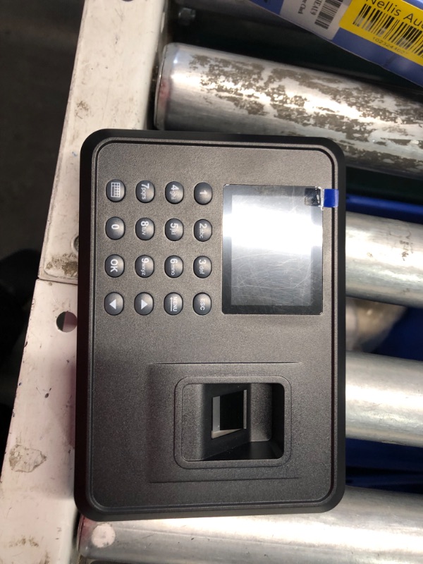 Photo 3 of ***USED - LIKELY MISSING PARTS - UNABLE TO VERIFY FUNCTIONALITY***
F01 Biometric Fingerprint Time Attendance System Clock Recorder Employee Recognition Recording Device Electronic Machine