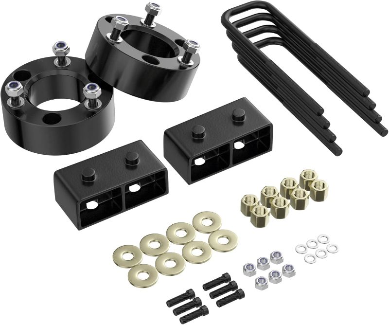 Photo 1 of (READ FULL POST) Leveling Lift Kit for 2004-2020 F150, 3" Front and 2" Rear Leveling Lift Kit Raise Your F150, 3"+2" Strut Spacers Height for 2004-2020 F150 2WD 4WD
