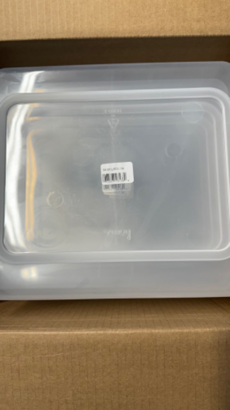 Photo 1 of HOMZ 31 Quart Clear Plastic Modular Storage Bins, Secure Latching Lid, Easy Grip Handles, Stackable and Nestable, Home Organization, Pack of 4 Large Tote Containers Blue Latch 31 Quart