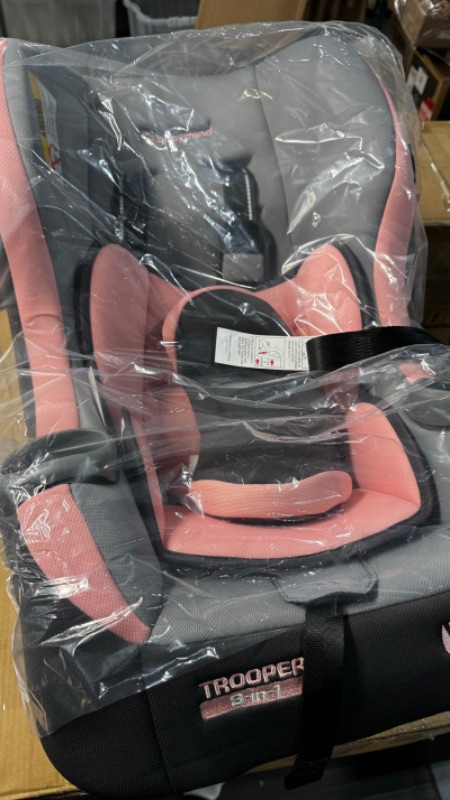 Photo 2 of Baby Trend Trooper 3-in-1 Convertible Car Seat, Quartz Pink