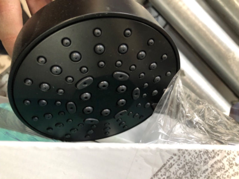 Photo 3 of  KOHLER Premise Matte Black Round Handheld Shower Head 1.75-GPM (6.6-LPM)
