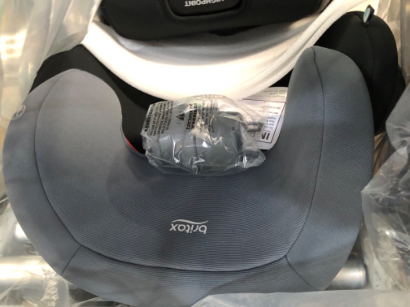Photo 1 of Britax Highpoint Backless Belt-Positioning Booster Seat, SafeWash Black Ombre
