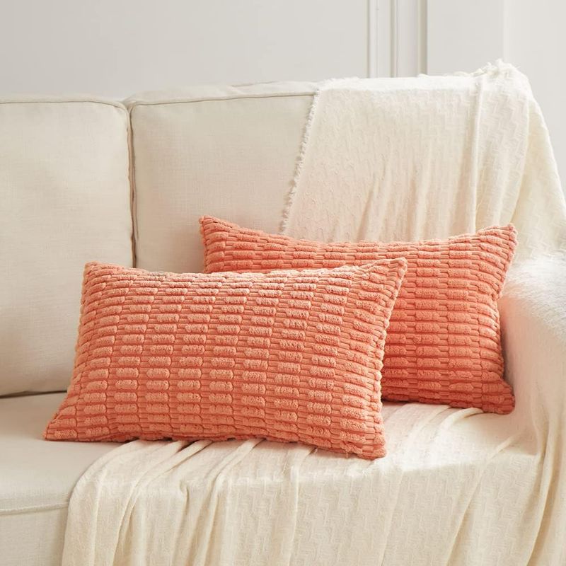 Photo 1 of  Decorative Throw Pillow Covers 16X16 Inch Set of 4 PINK