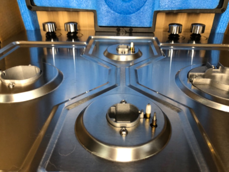 Photo 1 of (NON-REFUNDABLE) Gas Cooktop 12 Inch, Maharlika 2 Burner Propane Stove Bulit-in Gas Stove Top Stainless Steel, 12" Propane Cooktop NG/LPG Convertible Cooktops Dual Fuel, RV Stove Top with Thermocouple Protect