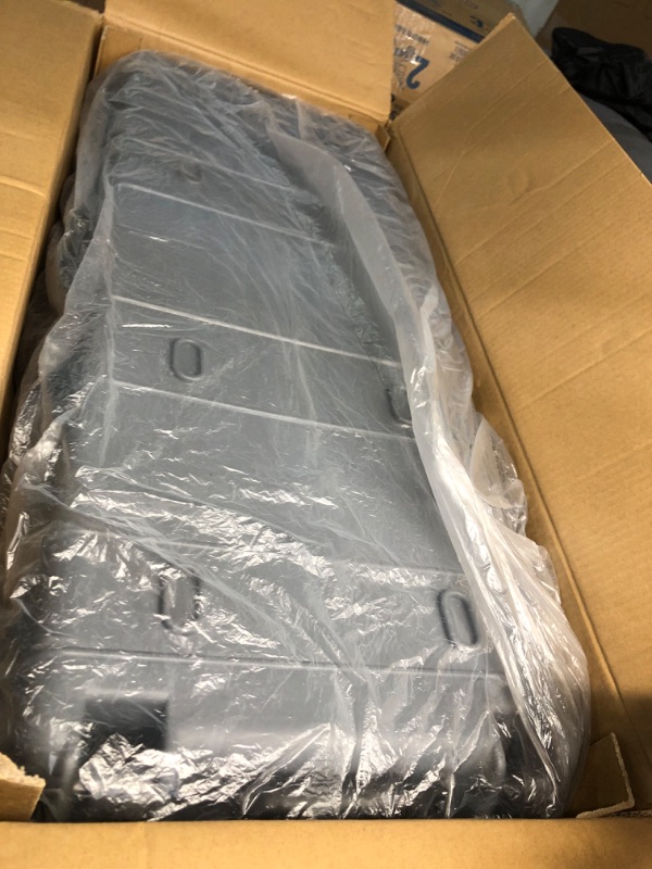 Photo 5 of Eylar 38" Inch Protective Roller Rifle Hard Case with Foam, Waterproof & Crushproof, Two Rifles Or Multiple Guns, Pressure Valve with Lockable Fittings Gray