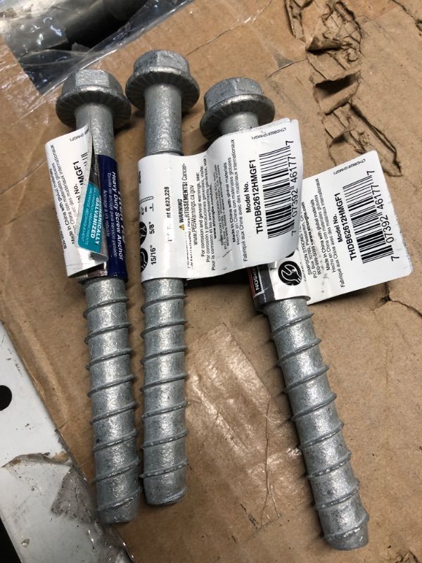 Photo 2 of ***BUNDLE PACK OF THREE NON REFUNDABLE***
Simpson Strong-Tie  5/8 in. X 6-1/2 in. Screw Anchor