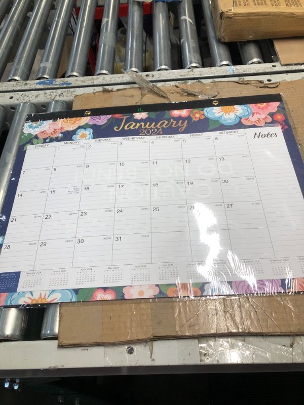 Photo 1 of Desk Calendar Large Size - 22'' x 17'' desk calendar