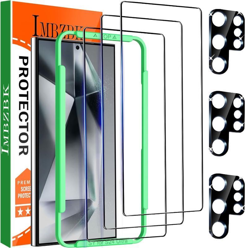 Photo 1 of ***BUNDLE PACK OF TWO NON REFUNDABLE***
IMBZBK 6 Pack Screen Protector for Samsung Galaxy S24 
