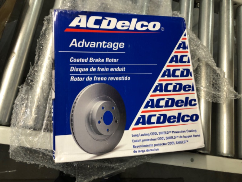 Photo 2 of ACDelco Advantage 18A1705AC Coated Front Disc Brake Rotor