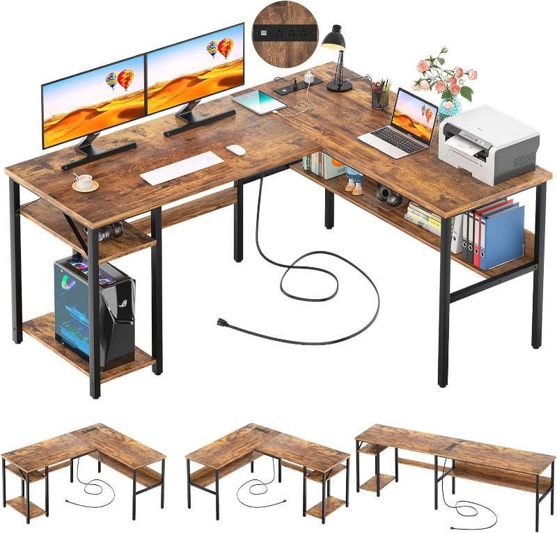 Photo 1 of Unikito L Shaped Computer Desk 