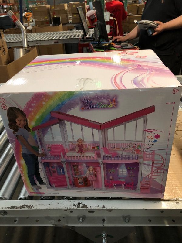 Photo 1 of All Plastic Large Doll House, 