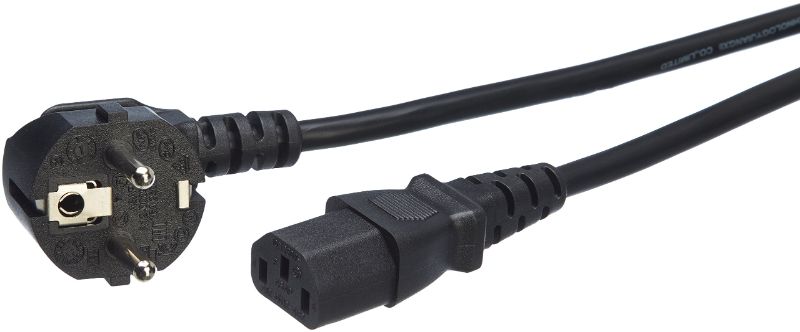 Photo 1 of ***BUNDLE PACK OF TWO NON REFUNDABLE***
Amazon Basics Power Cord, 15', Black