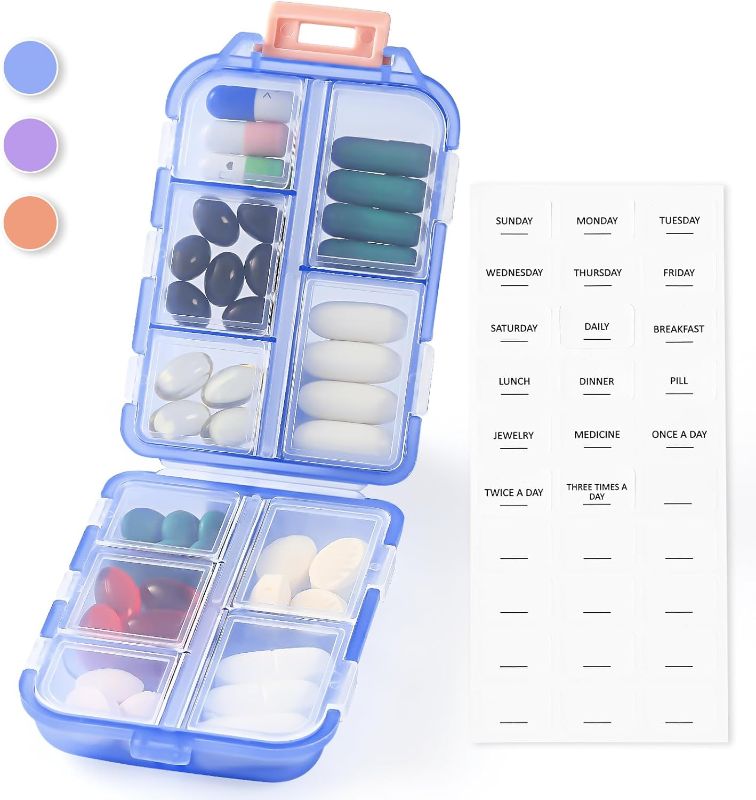 Photo 1 of ***BUNDLE PACK OF FOUR NON REFUNDABLE***
Travel Pill Organizer Box 