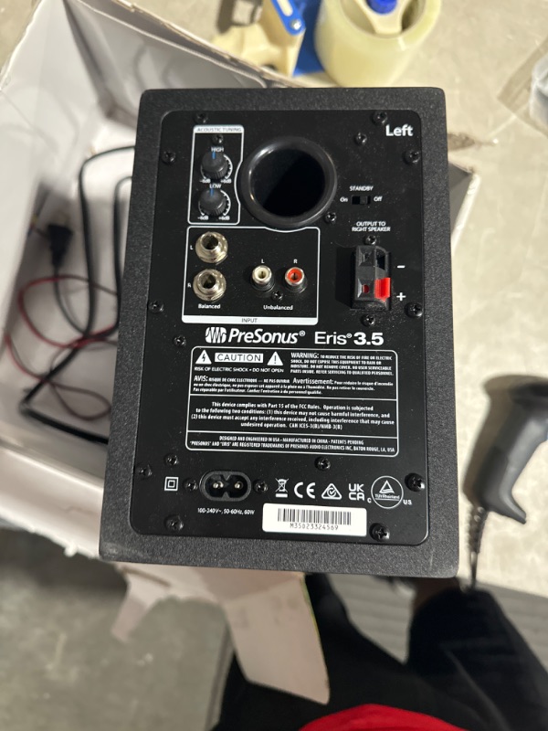 Photo 4 of *PARTS ONLY READ NOTES*PreSonus Eris 3.5BT Bluetooth Studio Monitors, Pair 
