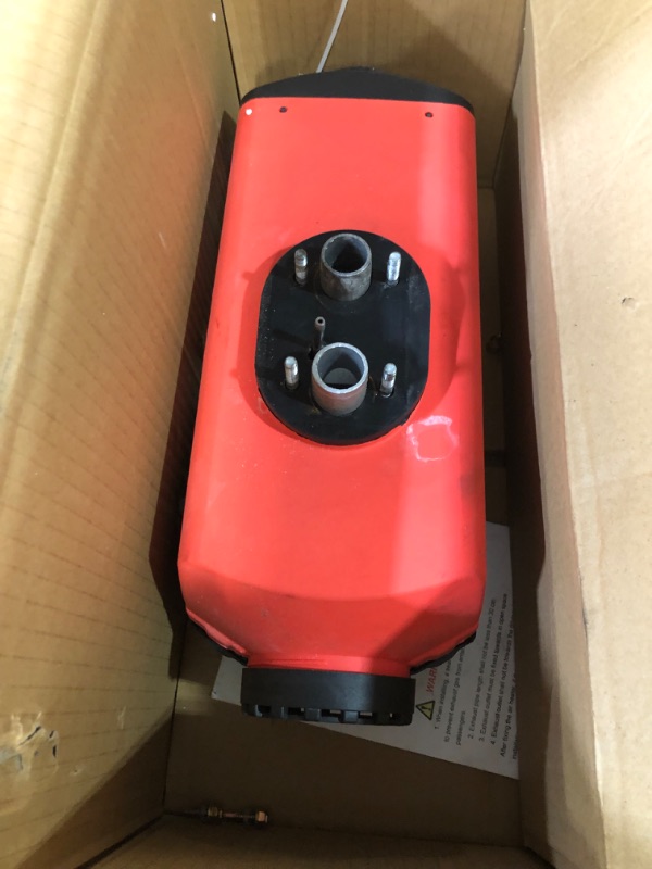 Photo 4 of ChuBu Diesel Heater 2KW/5KW/8KW 12V-24V Upraded Diesel Air Heater, Low Fuel Consumption, Fast Heating Defrost Defog for Campers, Truck, Trailer, RV, Boat, Garage - Red 5KW 5KW Red 2023