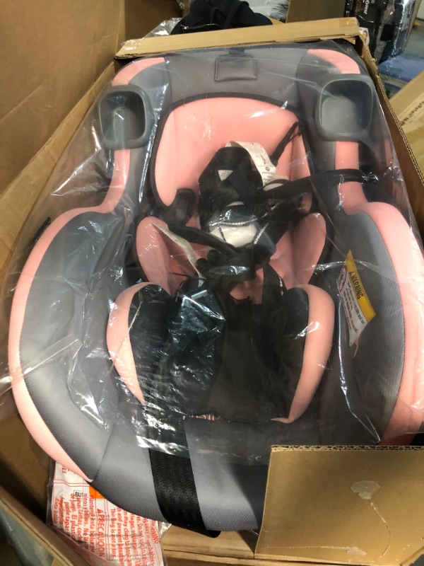 Photo 2 of **MINOR STAINS**
Baby Trend Trooper 3-in-1 Convertible Car Seat, Quartz Pink