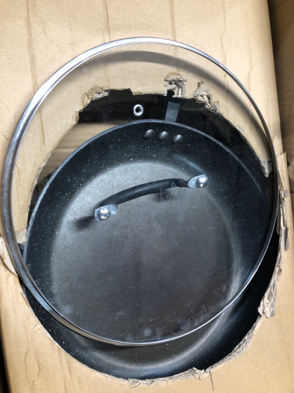 Photo 3 of The All-In-One Stone Sauce Pan by Ozeri - 100% APEO, GenX, PFBS, PFOS, PFOA, NMP and NEP-Free 5 L (5.3 Quart) Gray