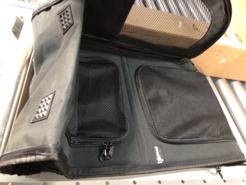 Photo 2 of Pecute XL Size Pet Carrier Backpack Dog Carrier Expandable (Black)