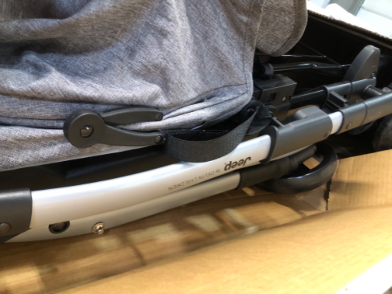 Photo 7 of Jeep By Delta Children Unlimited Reversible Handle Stroller - Gray Tweed