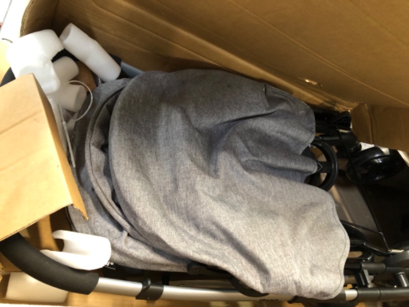 Photo 4 of Jeep By Delta Children Unlimited Reversible Handle Stroller - Gray Tweed