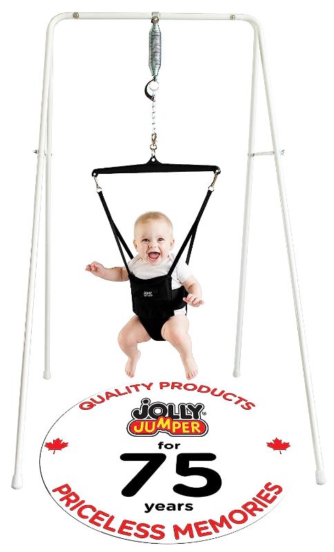 Photo 1 of *Classic* (Black) with Stand - The Original Baby Exerciser and Your Alternative to Activity Centers and Baby Bouncers. 